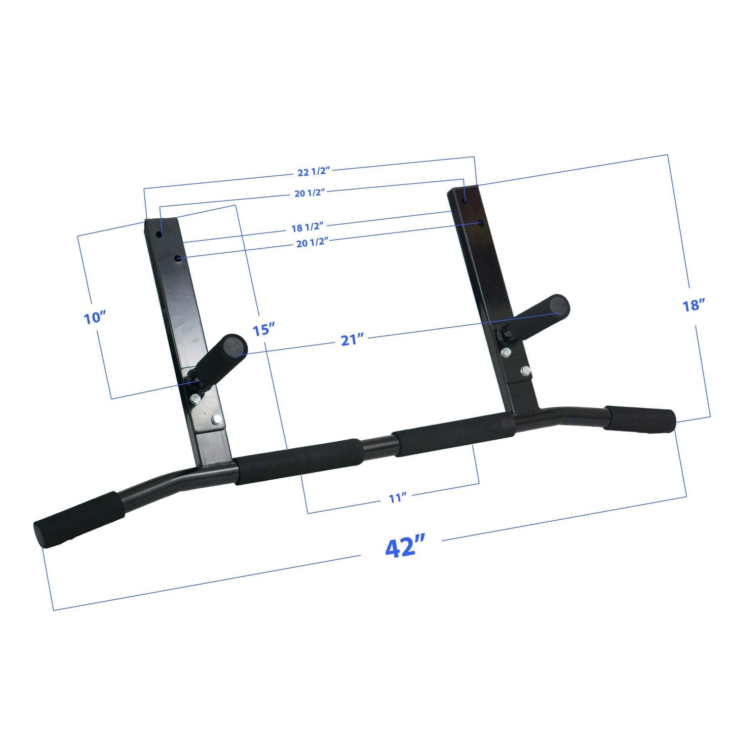 Iron Core Athletics Joist Mount Pull Up Bar with 2 Pull Up Assist Bands - Heavy Duty Joist Mounted Pull-Up/Chin Up Bar