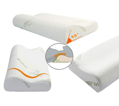 Ecosafeter 2025 New Upgrade Memory Foam Pillow- Cervical Orthopedic Deep Sleep Neck Pillow-Superior Comfort for Neck Shoulder Pain Sleeping