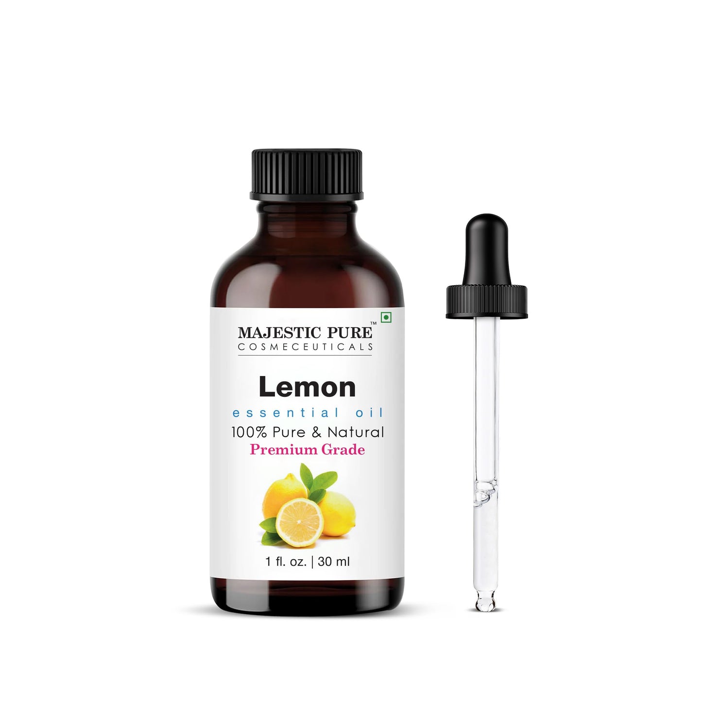 Majestic Pure Lavender Essential Oil with Glass Dropper - Huge 4 Fl Oz - 100% Pure and Natural Lavender Oil - Premium Grade Essential Oils for Diffuser, Aromatherapy, Soap and Candle Making