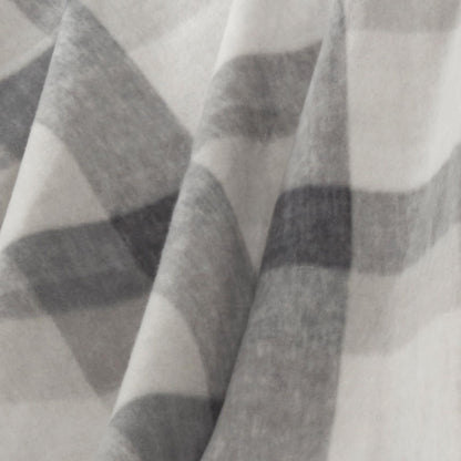 Dreamscene Sofa Throw Blanket, Soft Cosy Warm Grey Tartan Check Outdoor Throw for Garden Furniture Double Fleece Blanket for Bedroom Living Room Picnic, 150 x 200cm