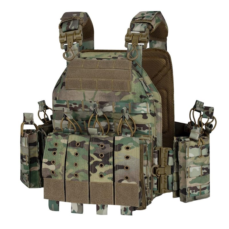 YAKEDA Quick Release Tactical Outdoor Vest for Adult (CP)