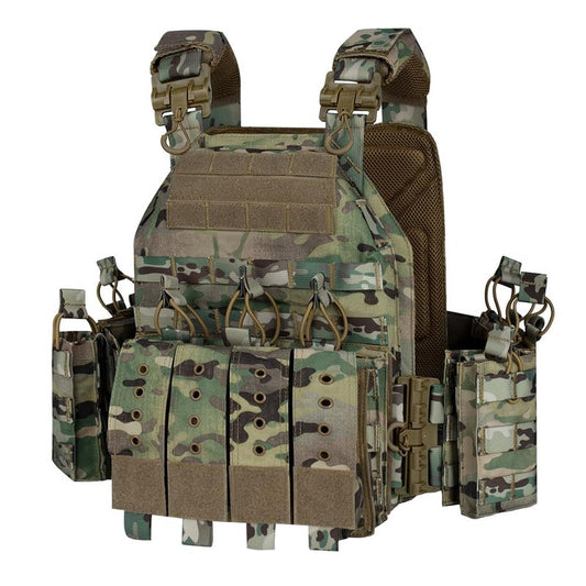 YAKEDA Quick Release Tactical Outdoor Vest for Adult (CP)