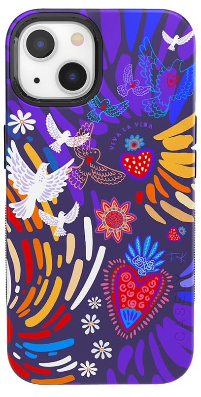 Casely iPhone 13 Case | Be Mine | Tiny Hearts | Compatible with MagSafe | Bold Protective Case Design