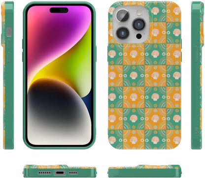Casely iPhone 13 Pro Case | Fit Check | Neutral Checkerboard | Compatible with MagSafe | Classic Ultra Slim Design