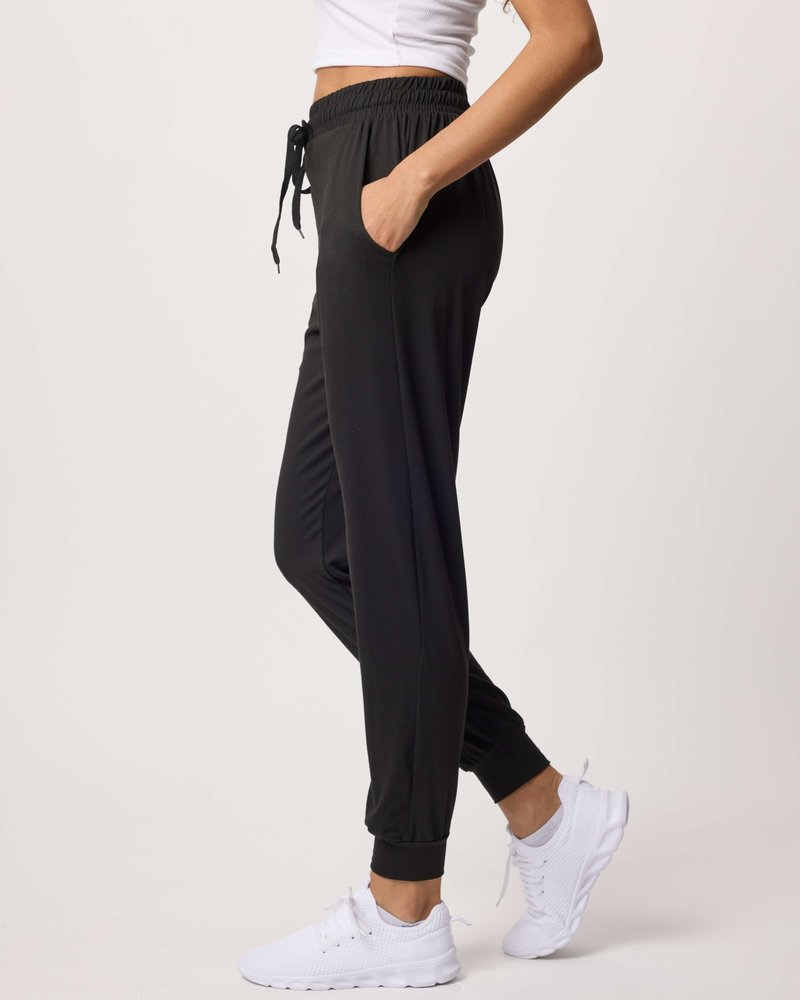 Real Essentials 3 Pack: Women's Lounge Joggers Sweatpants with Pockets Yoga Running Athletic Workout, Set 6, M, Pack of 3