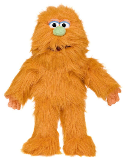 Orange Monster, Hand Puppet, by Silly Puppets, 35cm