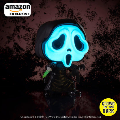 Funko POP! Movies: Ghostface - Ghostface - Glow in The Dark - Collectable Vinyl Figure - Gift Idea - Official Merchandise - for Kids & Adults - Horror Fans