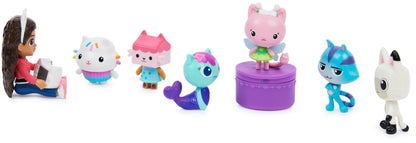 Gabby’s Dollhouse, Deluxe Figure Gift Set with 7 Toy Figures and Surprise Accessory, Kids’ Toys for Ages 3 and above