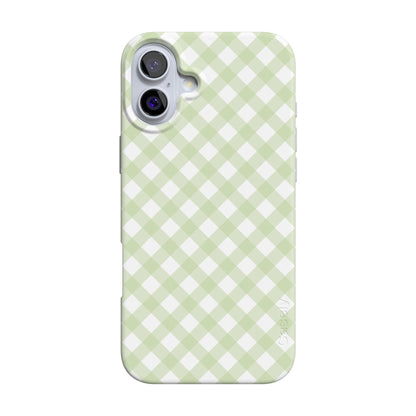 Casely iPhone 16 Case | Compatible with MagSafe | Classic Ultra-Slim Design (Sage Garden | Green Floral)