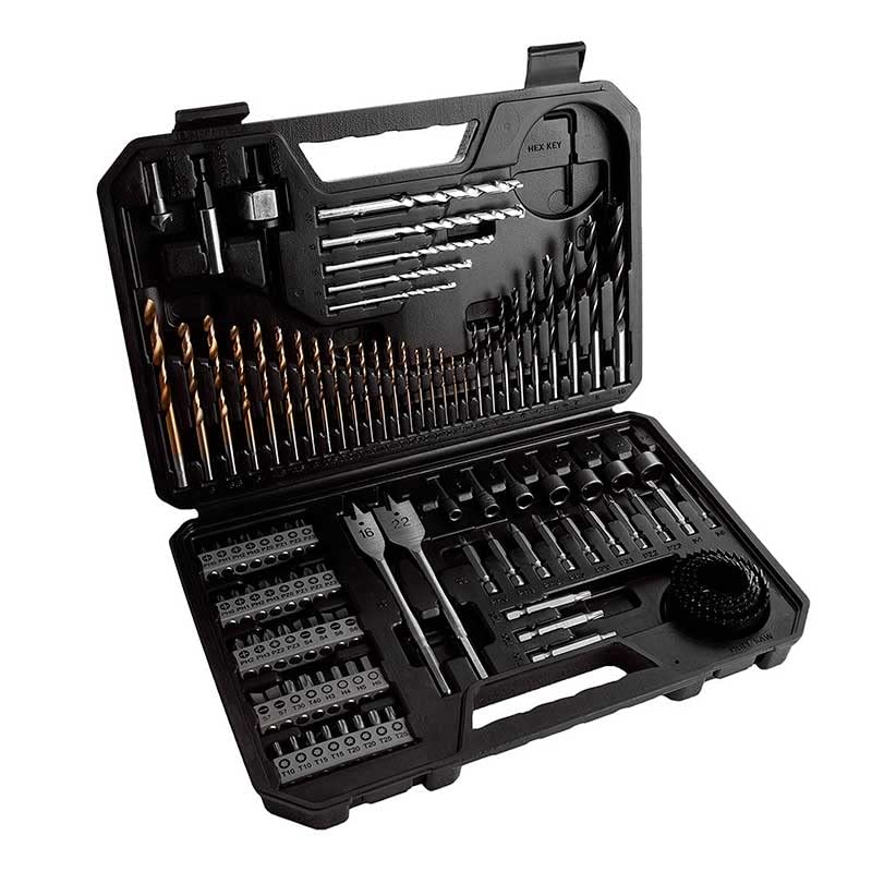 Bosch Professional Professional 2608594070 Mixed Accessory Set (103 Piece), Black