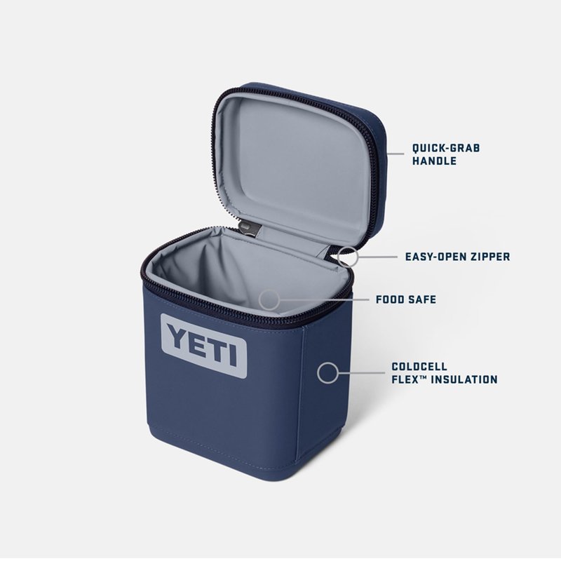 YETI Daytrip 2L Insulated Soft Cooler Snack Box, Black