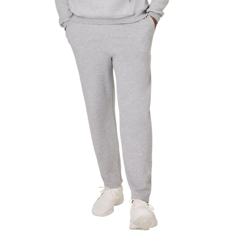 Hanes Mens Ecosmart Open Bottom Sweatpants, Midweight Fleece Open-hem For, Light Steel, 3X-Large US