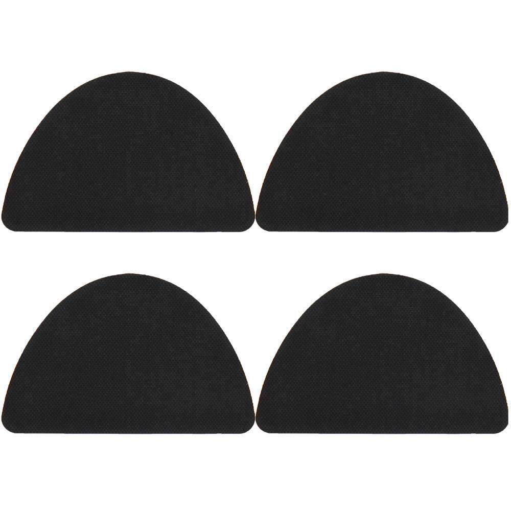 Shoe Toebox Toeburst Blowout Hole Prevention Insert/Patch (Black)