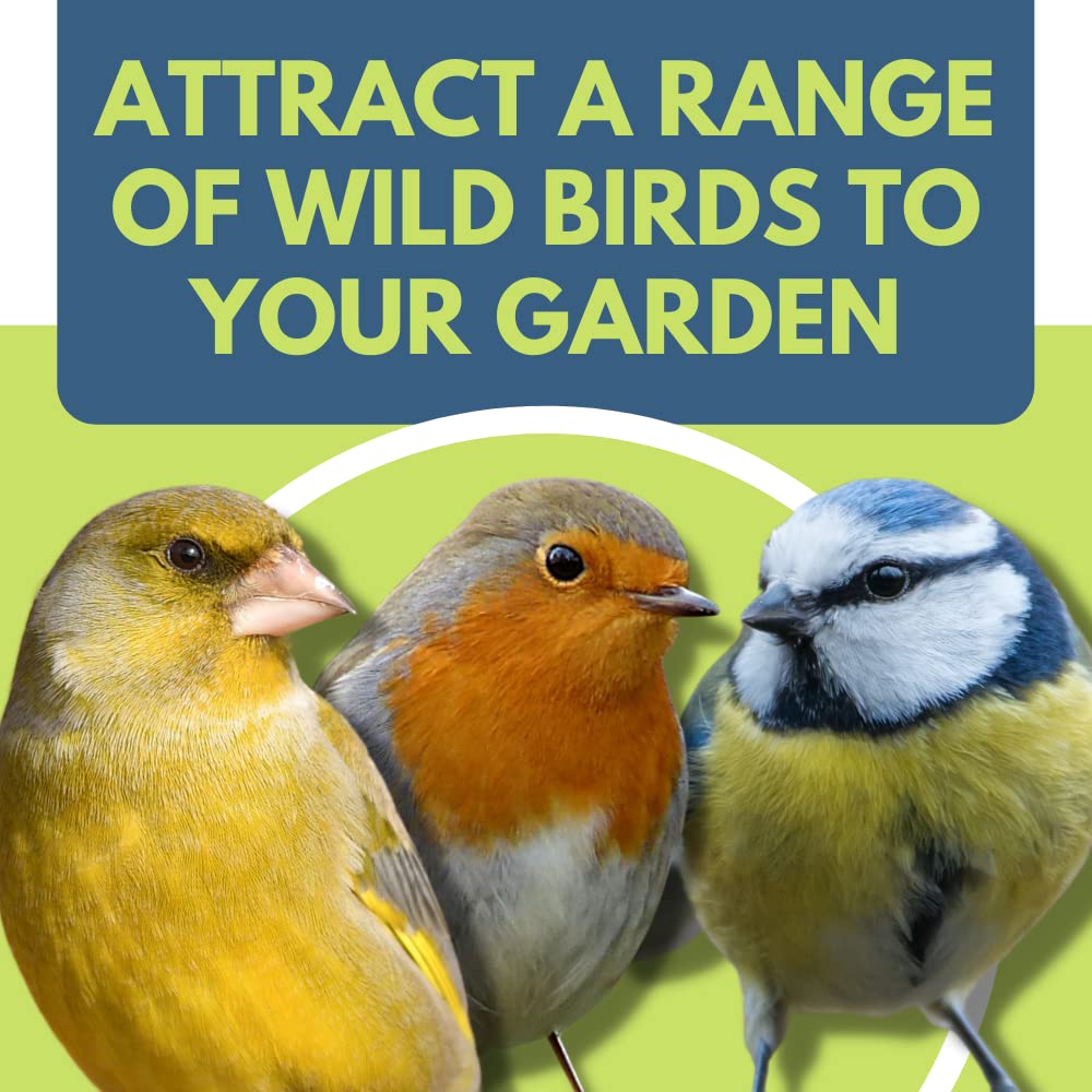 Copdock Mill Pet Performance Wild Bird Four Seasons Mix 5 Litre Tub – All Year-Round Wild Bird Seed – 100% Natural Ingredients – Suitable for All Wild Bird Species
