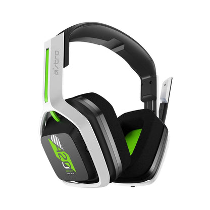 ASTRO A20 Wireless Headset Gen 2 for Xbox Series X, S, One, & PC - White / Green (Renewed)