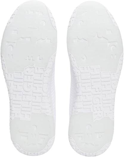Tommy Hilfiger Men’s Corporate Knit Rib Runner Trainers, White (White), 9