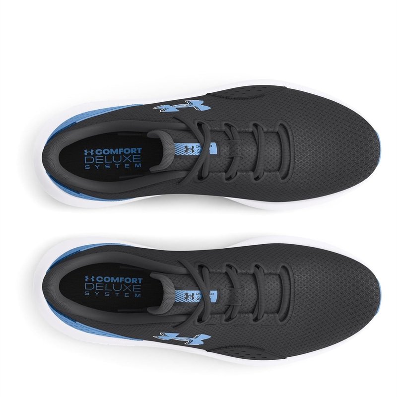 Under Armour Mens Charged Surge Anthracite/Horizon Blue/Horizon Blue 13 Medium