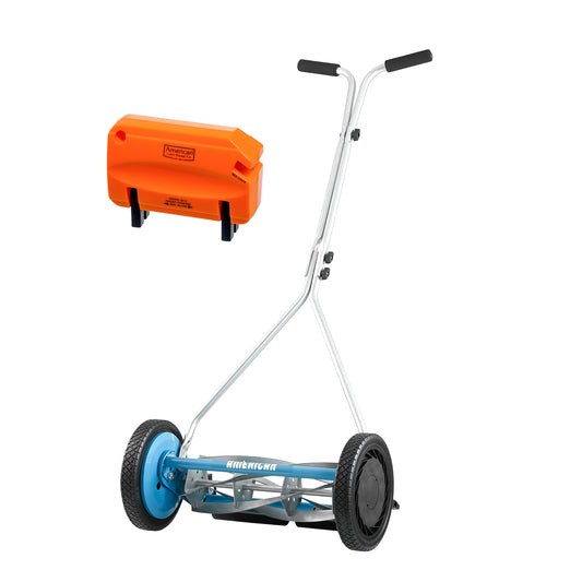 American Lawn Mower Company 1415-16SK2 16-Inch 5-Blade Push Reel Lawn Mower with Sharpener