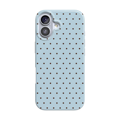 Casely iPhone 17 Case | Blue Stripes | Sunday Best | Compatible with MagSafe | Classic Ultra Slim Design