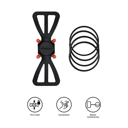 Deeper Smartphone Mount for Fishing Rod – See Phone and Keep Hands Free While Using Sonars, 12cm