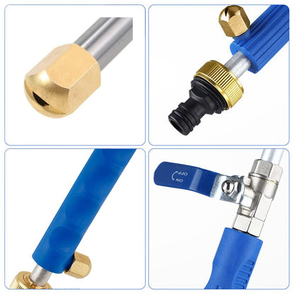 Jet Nozzle 2-in-1 High Pressure Power Washer, Watering Sprayer Cleaning Tool, Hydro Jet Nozzle Power Washer, Tool Pressure Washer Extension Wand with 3 Hose Nozzles for Garden Hose and Car Washing