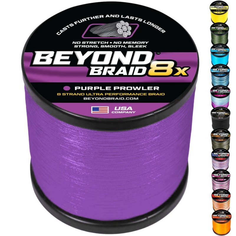 Beyond Braid Purple 8X 2000 Yards 30LB