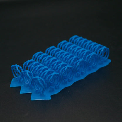 Siraya Tech Cast 3D Printing Castable Resin Easier to Burn and Print Smooth Surface High Definition 405nm UV Curing Resin for Thicker Designs and Metal Parts (True Blue, 500g)
