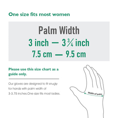 COOLJOB Gardening Gloves for Women, 6 Pairs Ladies, Comfortable Breathable Garden Gloves, Gardening Gift, Medium Size Fits Most, Red & Green (Half Dozen M)