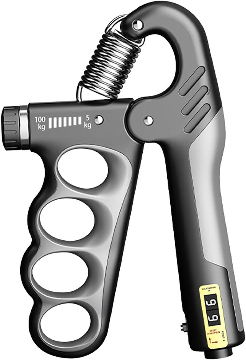 Hand Grip Strength Trainer - Adjustable Resistance 11-220Lbs | Ergonomic Forearm Strengthener for Athletes & Musicians