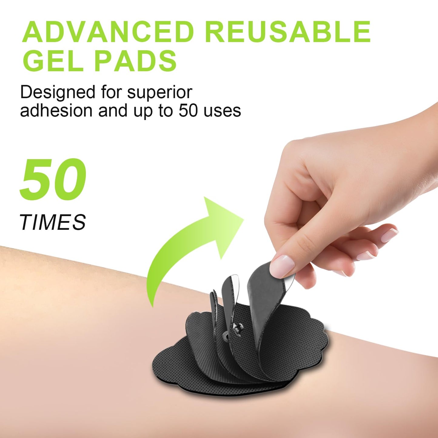 Dual Channel TENS EMS Unit 24 Modes 36 Levels, Upgraded Large Screen Intensity Muscle Stimulator for Back Neck Shoulder Pain Relief, Rechargeable Electric Pulse Massager TENS Machine with 10 Pads