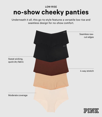 Victoria's Secret 5-Pack No Show Cheeky Panties