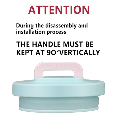 JXXM 8 Oz Thermo Food Jar for Hot & Cold Food for Kids, Insulated Lunch Containers Hot Food Jar,Leak-Proof Vacuum Stainless Steel Wide Mouth Lunch Soup Thermo for School (A-Ice Blue)