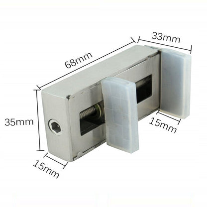 2 Pieces Sliding Door & Window Locks Aluminium Alloy Plastic Steel Window Border Door Lock Children Safety Protective Lock