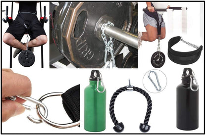 Branded Boards Black & Silver Zinc-Galvanized Heavy Duty Bushcraft Carabiner Spring Snap Clip Link Hooks 200-500lb Load 2, 6 & 12 Packs (Silver-7cm-12 Pack)