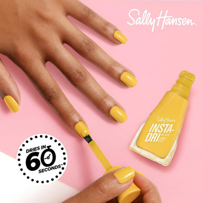 Sally Hansen Insta-Dri x Reese's, Reese's Candy, Quick Dry, Long Lasting, Opaque, Shimmery Orange Nail Polish