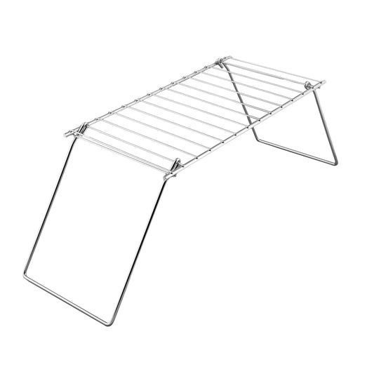 Coghlan's Pack Grill – Lightweight Portable Stainless Steel Grill for Outdoor Cooking, Compact Foldable Design for Camping, Hiking, and Backpacking Adventures – 24 oz Weight