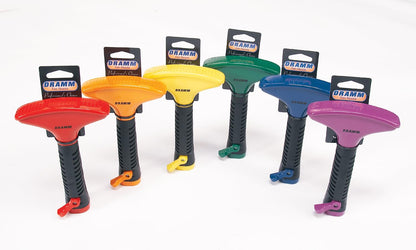 Dramm ColorStorm Premium Fan Spray Nozzle for Garden Hose with One Touch Thumb Controlled Valve, for Garden, Yard, Watering Plants, Blue