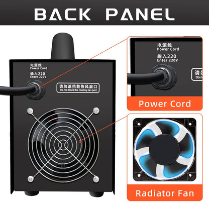 DKland LSL-4000 Weld Bead Electrolysis Cleaning Machine 220V,Industrial Weld Cleaner for TIG, Spot Welds. Welding Supplies