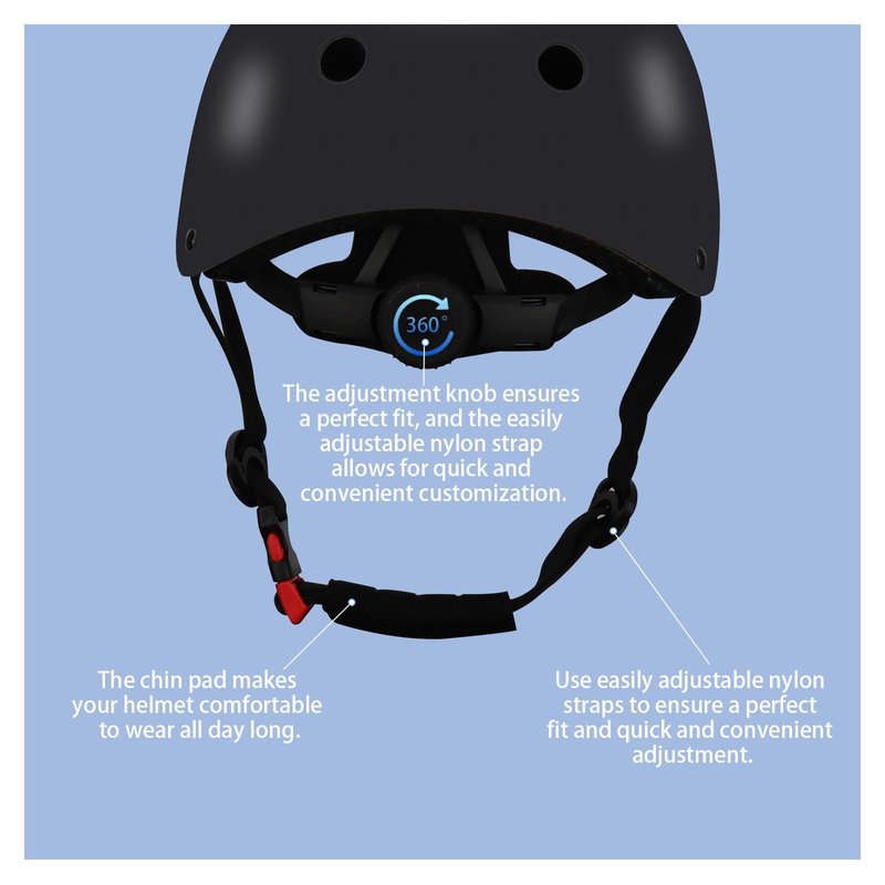 Color Gradient Adjustable Kids Bike Helmet with Knee & Elbow Pads Set | Multi-Sport Safety Gear for Boys & Girls Ages 5-14 | Skateboarding, Scooters, Roller & Inline Skating, Longboarding