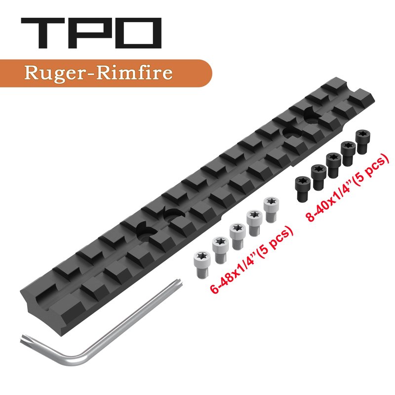 Eastern Tactical Supply Ruger American Rimfire Rifle Scope Base with Picatinny Rail Mount
