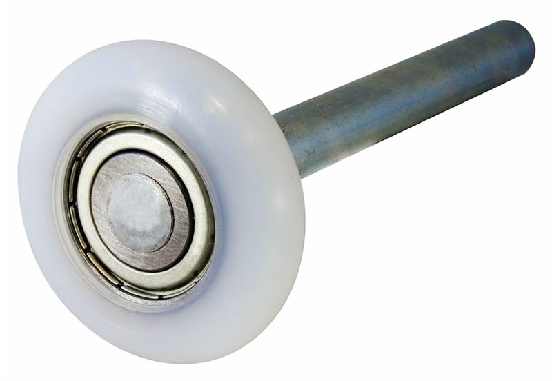 BC Precision Garage Door Rollers 10 Pack, Premium Sealed Nylon, Quiet, Strong, 4" Inch Stems, 2" Inch Rollers, 13 Balls
