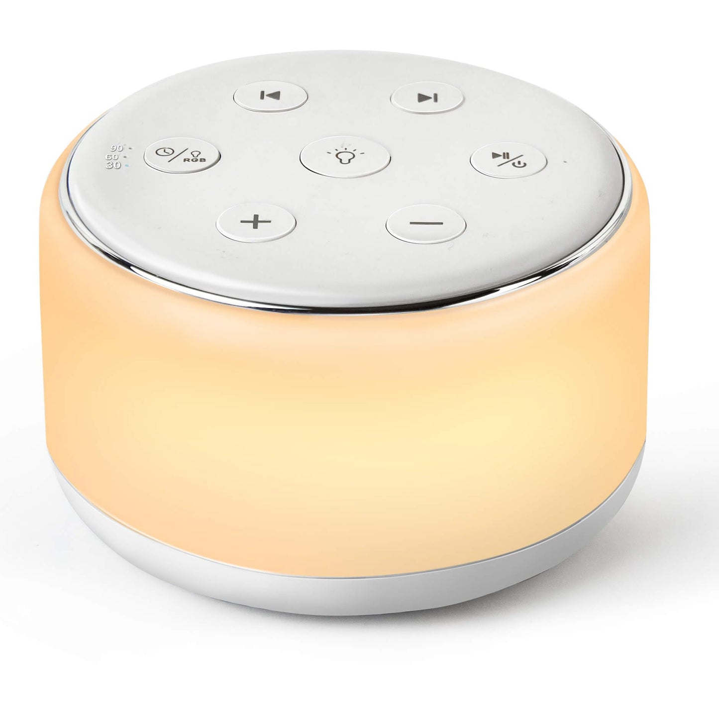 FamiSym White Noise Sound Machine Baby for Sleeping with Night Light – 34 Soothing Sounds, Rechargeable White Noise Machine for Kids Adults Sleep, Portable Lullaby Machine Baby Soother