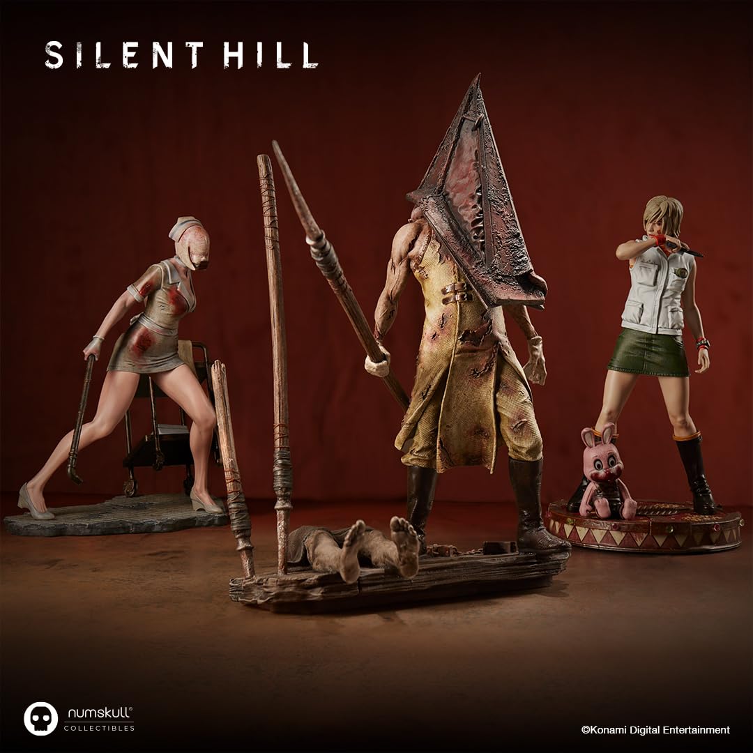 Numskull Silent Hill 2 Red Pyramid Thing Figure 11.6″ (29.5cm) Collectible Replica Statue - Official Silent Hill Merchandise - Limited Edition