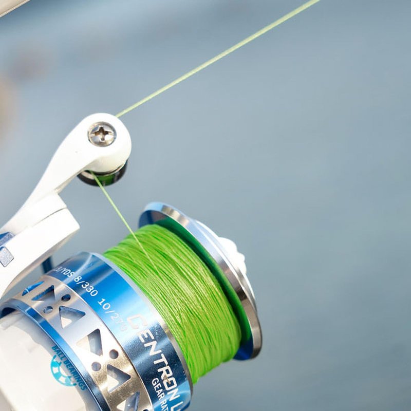 KastKing Superpower ColorShield Braided Fishing Line, Neon Green, 30LB, 150Yards, X4
