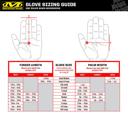Mechanix Wear - Original Work Gloves (Large, Black)