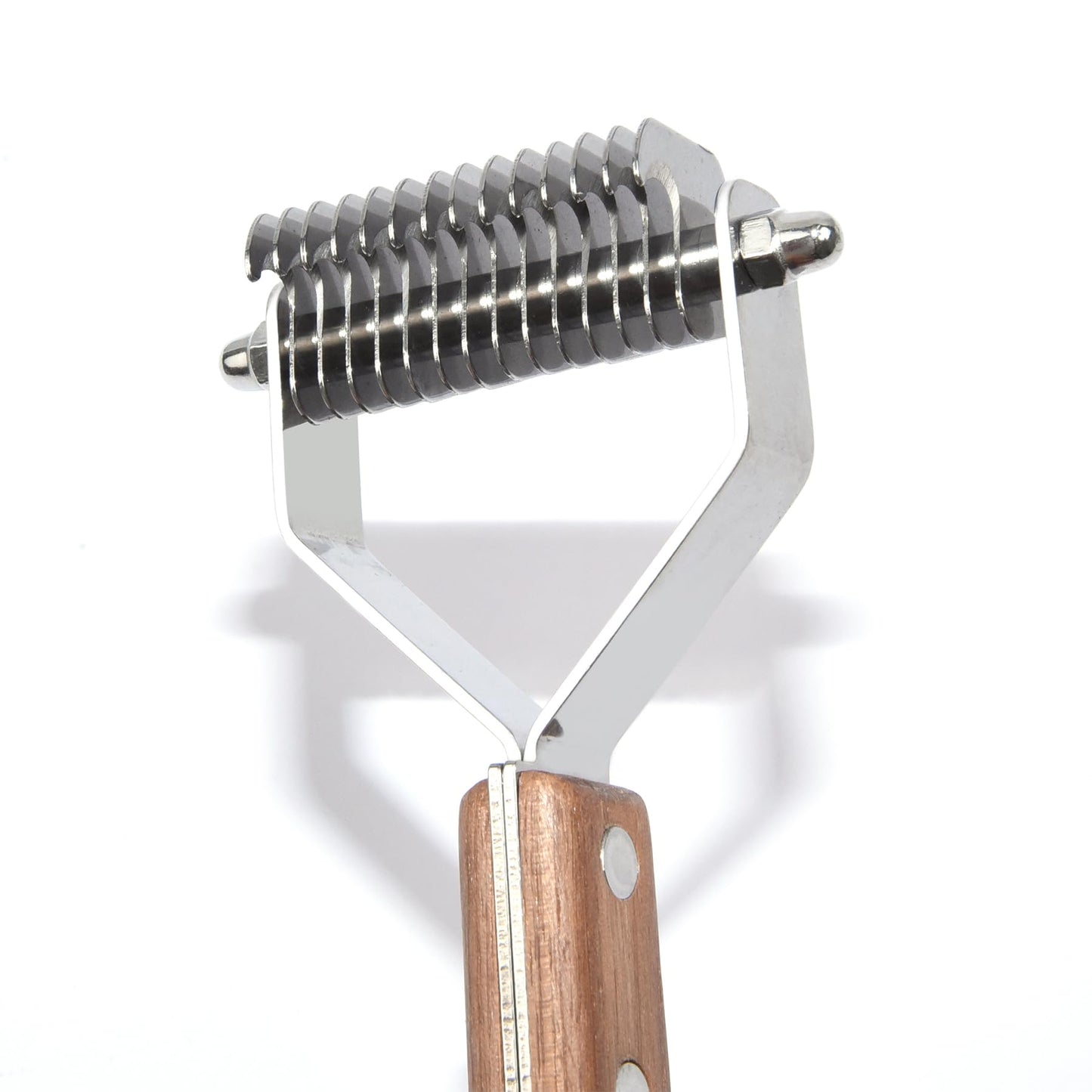 14-Blade Coat King Rake Pet Undercoat Rake,Professional Pet Dematting Comb Grooming Stripping Tool for Dogs and Cats (6.2cm)