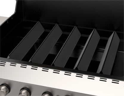 onlyfire Porcelain Enameled Flavorizer Bars for Weber Spirit I&II 300 Series Gas Grill (Front Mounted Control Panel) - 7636