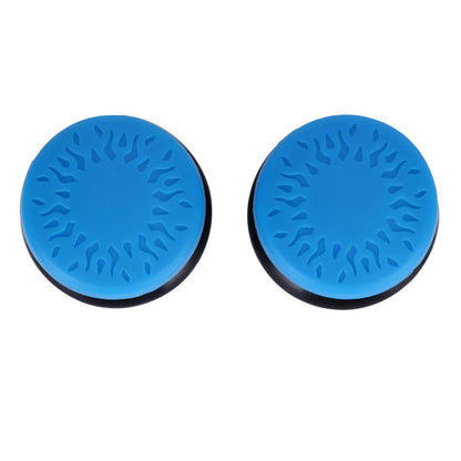 ASHATA 2Pcs Thumbstick Extender for PS5 3D Texture Thumb Grip Stick Joystick Thumbstick for 5 Controller (Blue)