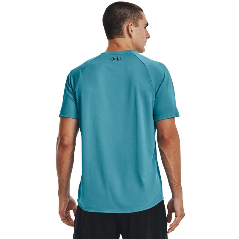 Under Armour Men's Tech 2.0 Short-Sleeve T-Shirt, (433) Glacier Blue / / Black, 4X-Large Tall