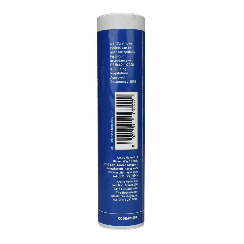 Arctic Hayes PH001 13g White Smoke Pellet (Tube of 6)